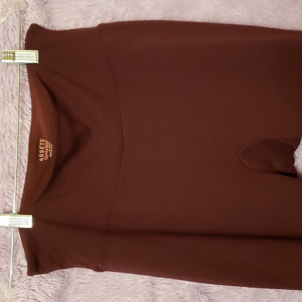 *FINAL PRICE* ASSETS BY SPANX MAROON LEGGINGS